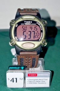 Timex T48042, Men's Expedition Chronograph Watch Alarm Indiglo NEW w/ tags - Picture 1 of 5