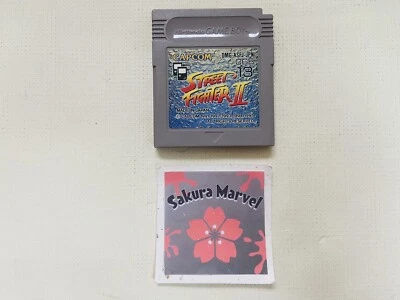 Nintendo Gameboy Street Fighter ll 2 Capcom Japanese Game Tested Crtridge Only - Image 1 of 4