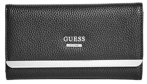 Guess Largo Slim SLG Damen Geldbörse Schwarz NEU! KOSTENLOSER VERSAND  - Bild 1 von 1