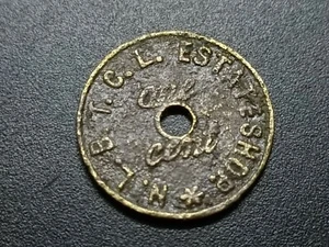 New Labuan Tobacco Company Limited estate token Rare - Picture 1 of 2