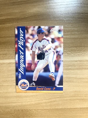 1992 Score - Impact Players #90 David Cone - Image 1 of 2