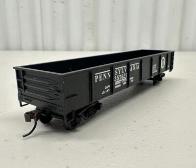 HO Scale "Pennsylvania RR" 357621 Open Gondola Freight Train Car - Image 1 of 4