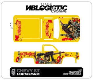 '83 CHEVY SILVERADO Calcomanía Tobogán Acuático Personalizada para Hot Wheels 1/64 049 - Imagen 1 de 1