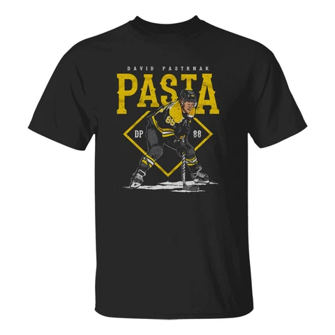 David Pastrnak Pasta #88 Boston Bruins Unisex T-shirt Gift For Fan All Size Cover