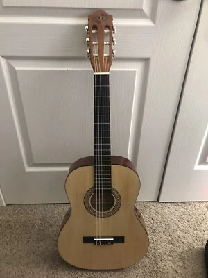 Pyle PGACLS82 6-String Classical Acoustic Guitar and guitar case  - Image 1 of 4