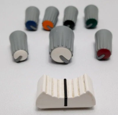 Mackie Replacement Channel Strip Knobs Fader Set of 8 - Image 1 of 3