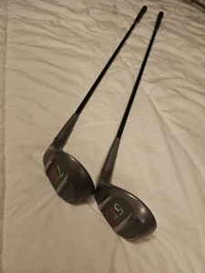 2 Lady Cobra Baffler Steel Classic Shallow river 5 7 Woods Ladies Graphite VGC - Picture 1 of 9