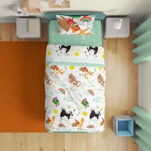 Sheet Set Twin 3 Piece Flat Sheet 66X96'' + Fitted Sheet 39X75'' + Pillowcase... - Picture 1 of 9
