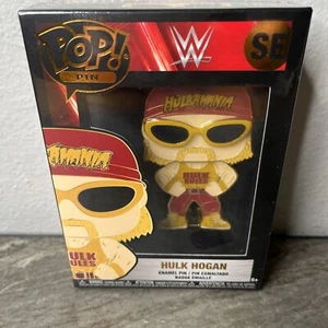 Hulk Hogan SE WWE Hulkamania FUNKO Enamel POP PIN 2022 NIP! - Picture 1 of 5