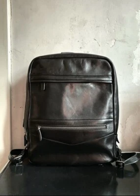 Unisex Genuine Leather Backpack - Bild 1 von 4