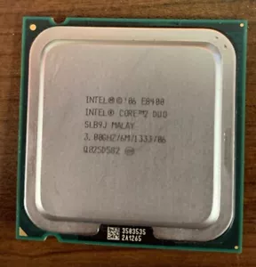 INTEL Core 2 Duo E8400 CPU Processor 3.0GHz 6MB 1333MHz SLB9J - Picture 1 of 1