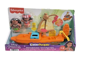 Fisher-Price Little People Disney Prinzessin Moana & Mauis Boot Spielset - Bild 1 von 11