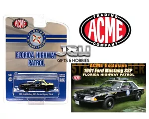 Acme Greenlight Ford Mustang SSP 1991 Florida Autostrada Patrol 51494 1/64 - Foto 1 di 1