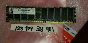  512MB 1RX4 DDR1 266 PC2100R PC 2100 184PIN SINGLE RANK 64X4 ECC REGISTERED  - Picture 1 of 1