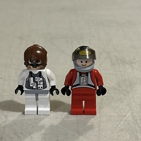 Lego Star Wars TEN NUMB & B-Wing Pilot Minifigures Only 6208 B-WING
