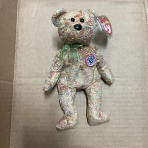 TY Beanie Baby - SPECKLES the e-Bear (Internet Exclusive) (8.5 inch) - Picture 1 of 4