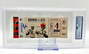 Baker Mayfield Signed Autograph NFL Debut 9/20/18 Ticket Stub PSA / DNA USA Bucs - Picture 1 of 4