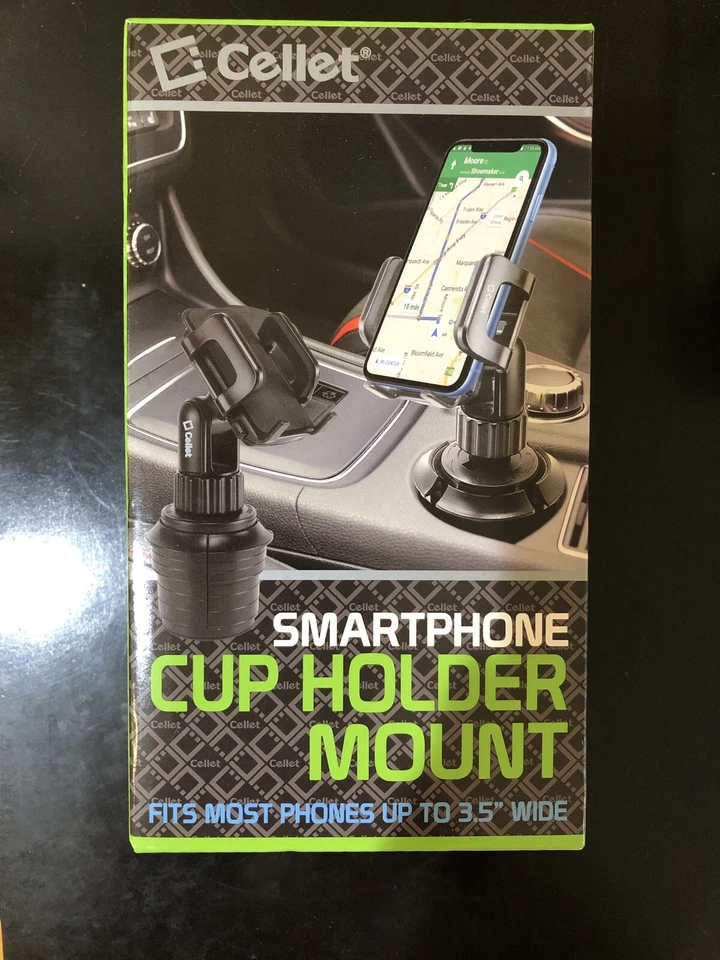 Cellet PH600 Car Cup Holder Mount for Cell Phone - Image 1 of 2