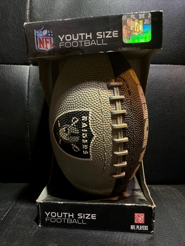 Nerf Pro Grip Football NFL Raiders , ball does not say Oakland or Las Vegas Cover