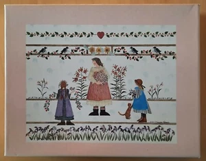 Lang Main Street Press 1995 A Garden Place juego de tarjetas en caja ~ 11 tarjetas y sobres - Imagen 1 de 6