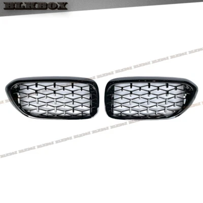 PIANO DIAMANTE MARCO NEGRO REJILLA AJUSTE 2017 2018 2019 2020 BMW G30 G31 SERIE 5 Foto 1 de 3