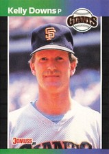 1989 Donruss #367 Kelly Downs San Francisco Giants