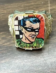 Anillo parpadeante vintage RIDDLER BAM, BATMAN 1966 VariVue lenticular Gumball venta - Imagen 1 de 6