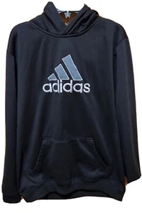 Must see! Boys XL 18 adidas Hoodie with 3 Strips on Hood. Great Condition - Picture 1 of 5