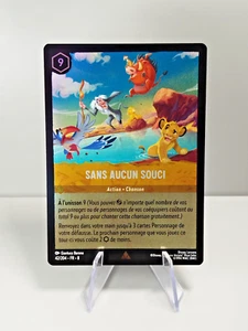 Carte LORCANA FR - Chapitre 8 42/204 Sans aucun souci Rare ✨FOIL✨Neuf - Imagen 1 de 2