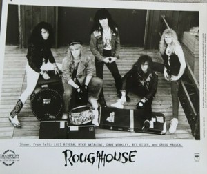 Roughhouse CBS Records Publicity Music photo 8x10 Original Vintage