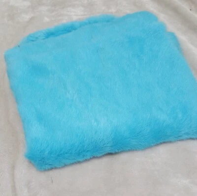 Manta de piel de conejo de moda real natural cuero placa suave colchón cálido invierno Foto 1 de 4