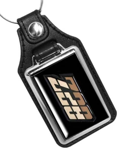Compatible With 1980 Camaro Z28 Tri Color Design Faux Leather Key Ring Gift - Picture 1 of 8