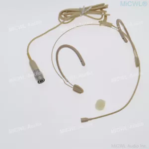 Pro Face Headset Microphone For Audio-Technica Wireless Omnidirectional Mics - Picture 1 of 5