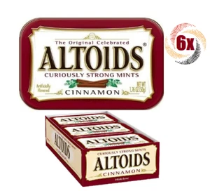 ALTOIDS Cinnamon Mints, 1.76 Oz (Pack of 6) - Picture 1 of 2