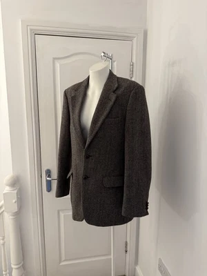 New Mens HARRIS TWEED JACKET 38” Long 100% pure new wool  - Image 1 of 4