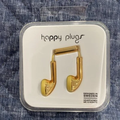 Happy Plugs Earbud Gold — 第 1/4 张图片