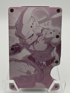 Dragon Ball Z Kid Buu Custom Engraved Metal RFID EDC Minimalist Wallet - Bild 1 von 2