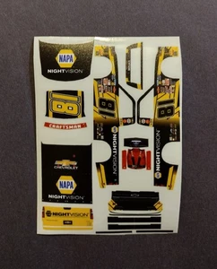 Calcomanías personalizadas Connor Mosack #81 Napa Night Vision 1/64 2025 pelar y pegar - Imagen 1 de 1
