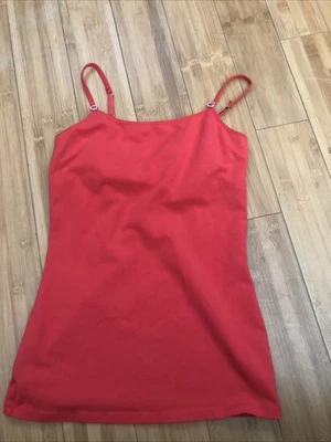 Cami Express Rojo Talla Pequeña Para Mujer Foto 1 de 3