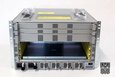 Cisco ASR1006-X 1006-X 6- Slot Router Chassis with 2x ASR1000X-AC-1100W PSU - Image 1 of 4