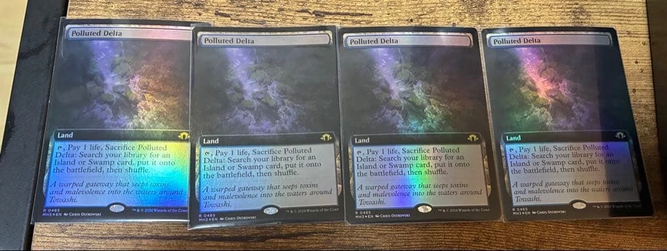 MTG Foil Contaminated Delta Set of 4 English Version - Image 1 of 1