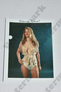 schlanke blonde Frau weiße Bikinihose Vintage Foto Polaroid Glamour ls - Bild 1 von 1