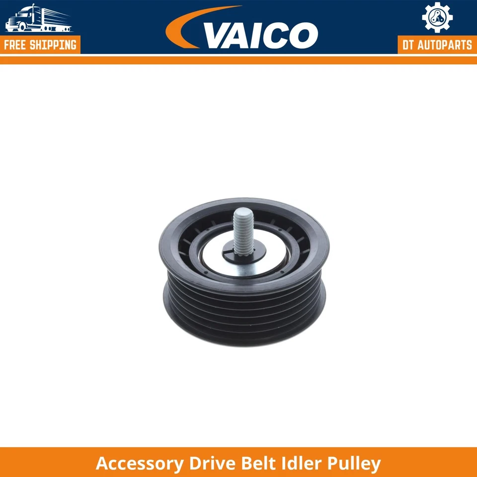 Para Mercedes-Benz E550 2007-2011 5,5 L V8 Accesorio Correa de transmisión Polea loca Vaico Foto 1 de 1