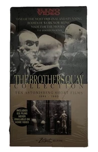 The Brothers Quay Collection (Kino 1999) Vintage VHS in Original Open Cellophane - Picture 1 of 16