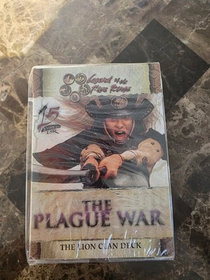 Legend Of The Five Rings Ccg The Plague War, Sealed Starter Deck. **Lion** - Image 1 of 2