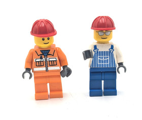 LEGO City Minifigure 2 x Boat Harbor Workers set 7994