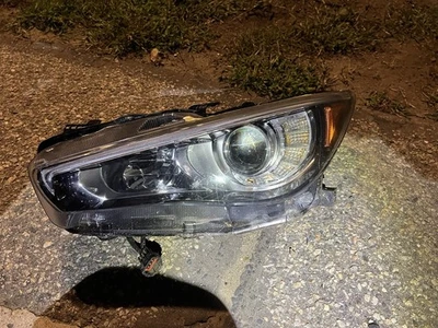 Фара в сборе Capa сертифицированная TYC 20-9505-00-9 подходит для 14-17 INFINITI Q50 - Изображение 1 из 4