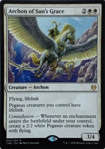 003/254 ARCHON OF SUN'S GRACE RARE THEROS BEYOND DEATH MTG CARD - Picture 1 of 1