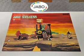 (OK O3/23) Lego Castle Instructions 6056 Dragon Wagon Punched