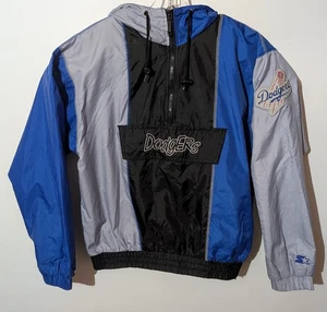 Chaqueta cortavientos vintage de los Dodgers de Los Ángeles Starter MLB graffiti años 90 juvenil L - Imagen 1 de 11